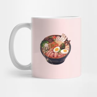 Pixel art Japanese ramen Mug